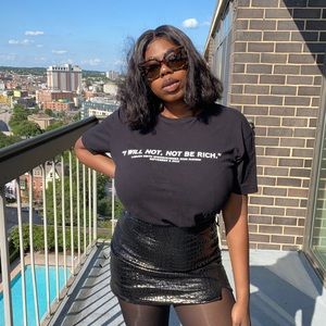 Laquan smith designer T shirt